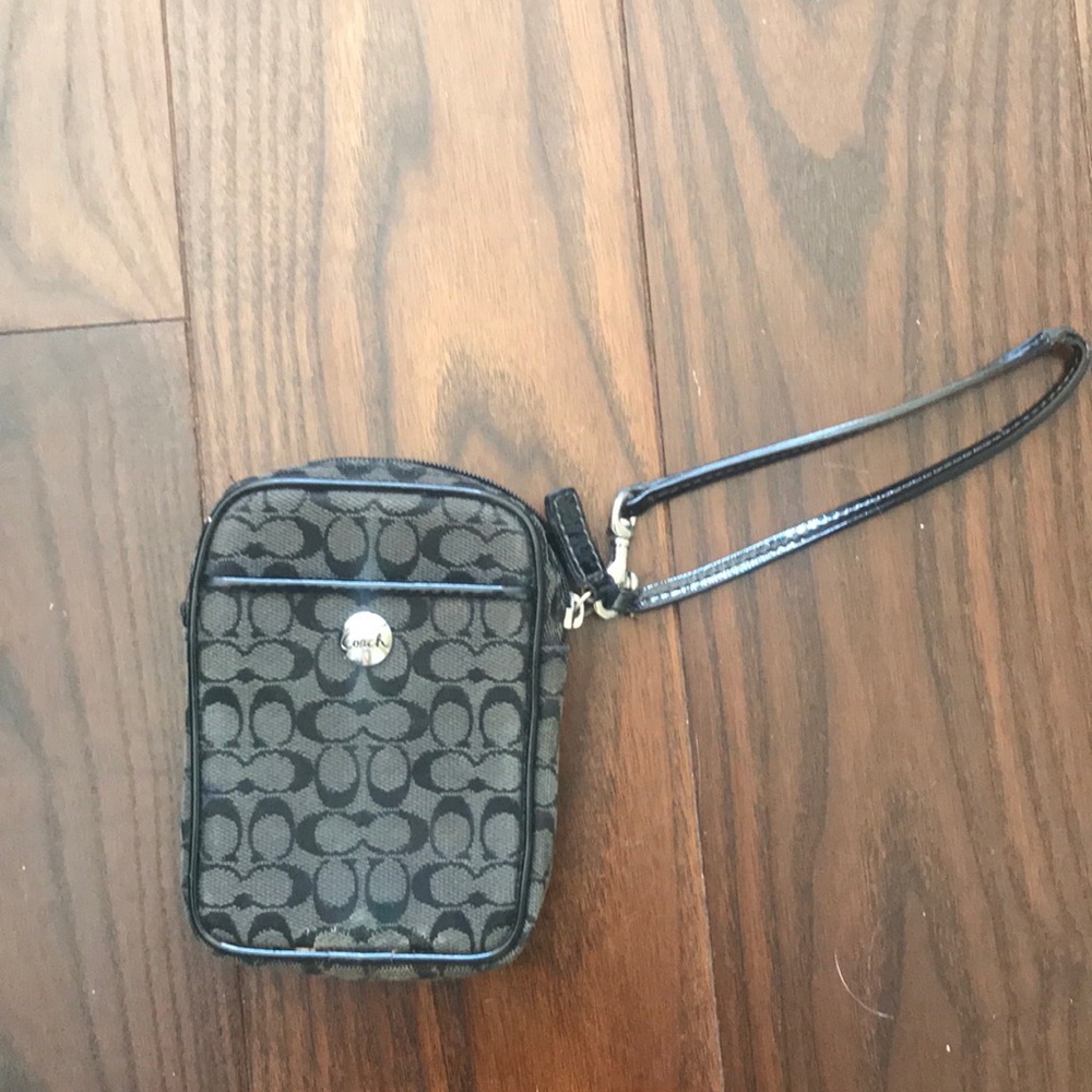 Coach Black Wrist Bag